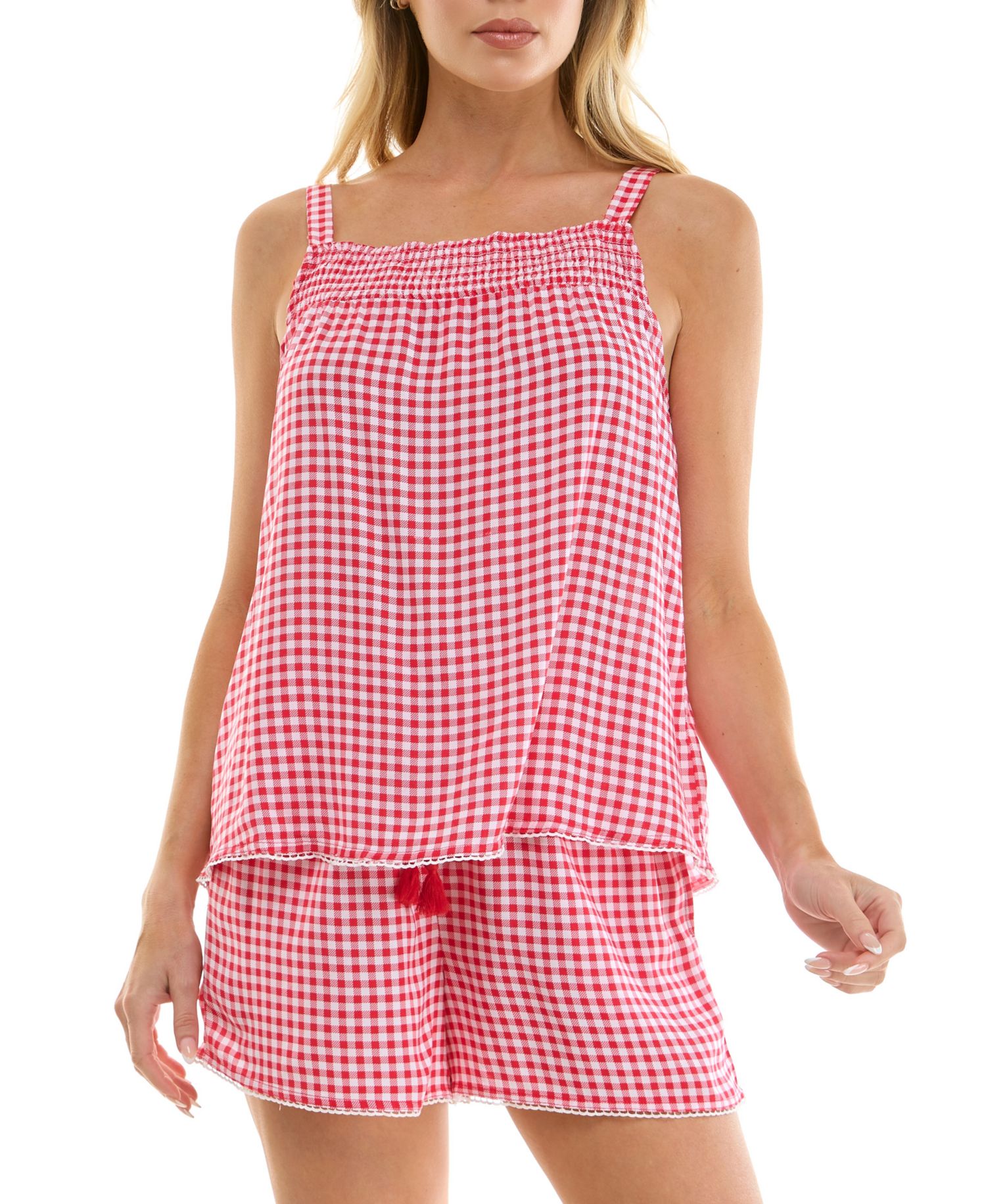 Women's Sleeveless Top and Pull-On Shorts, 2-Piece Set