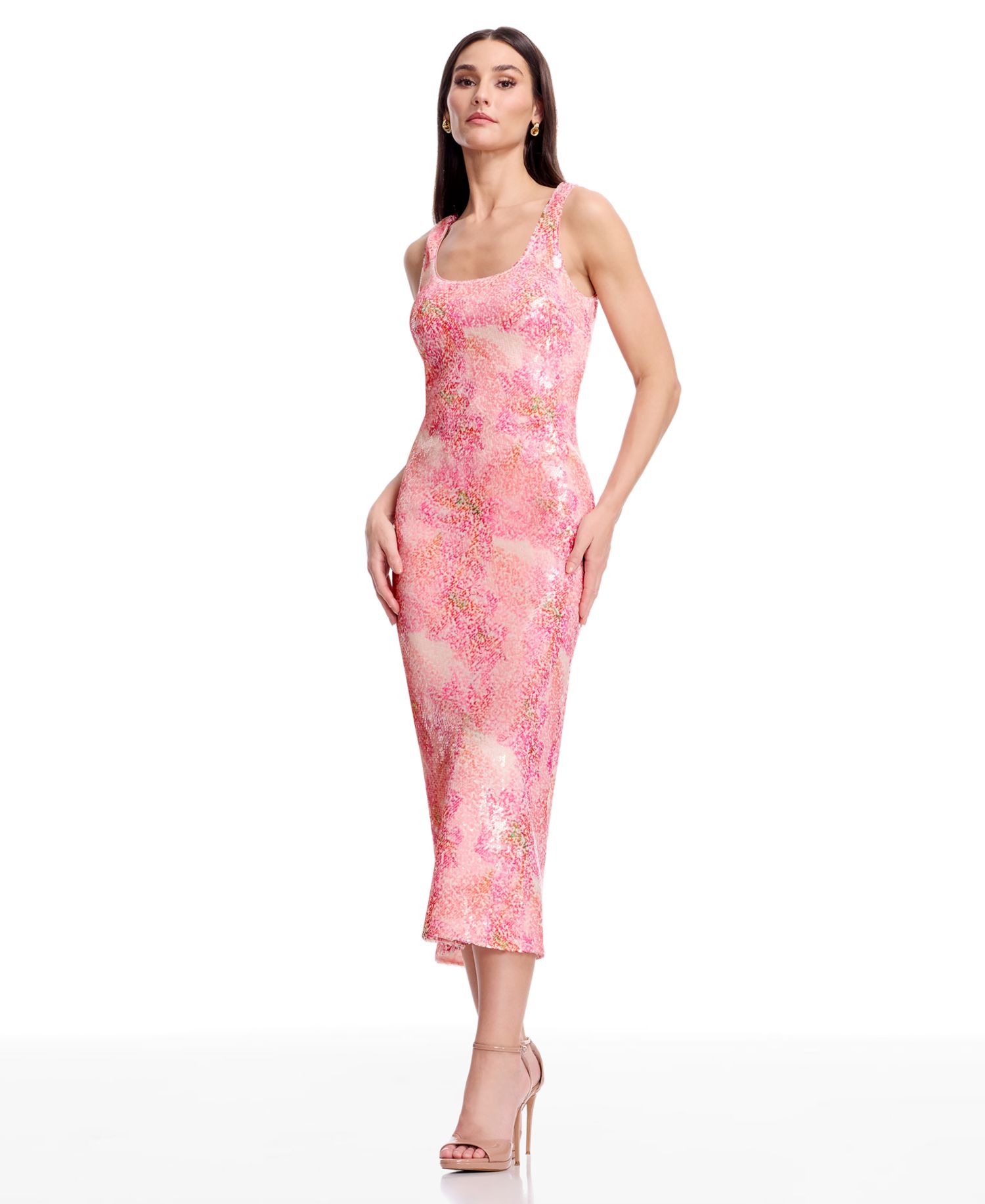 Women's Sleeveless Midi Dress