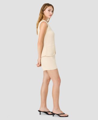 Women's Mozart Crochet Texture V-Neck Vest