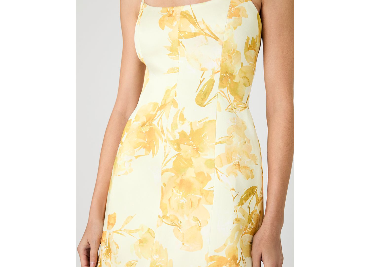 Women's Sleeveless Printed Mini Dress