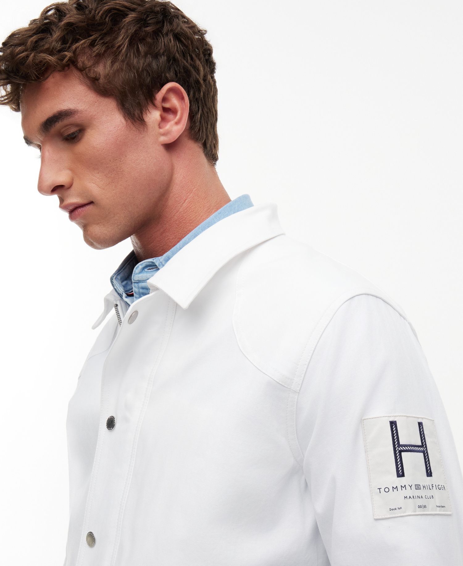 Men's Regular-Fit Nautical Stripe Jacket