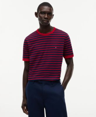 Men's Slub Yarn-Dye Stripe T-Shirt