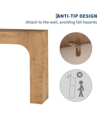 47 Inch Long Console Table for Entryway,Slim Narrow Entrance Tables,Foyer Accent,Hallway Table,Farmhouse Wood Sofa Table