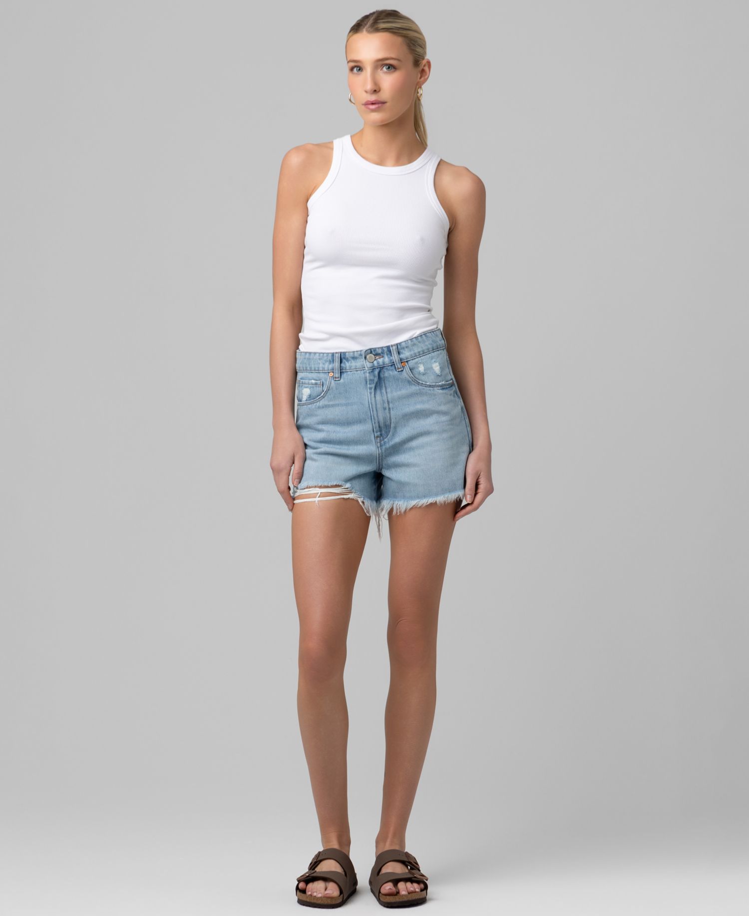 Women's 5 Pocket Styling Cotton Shorts