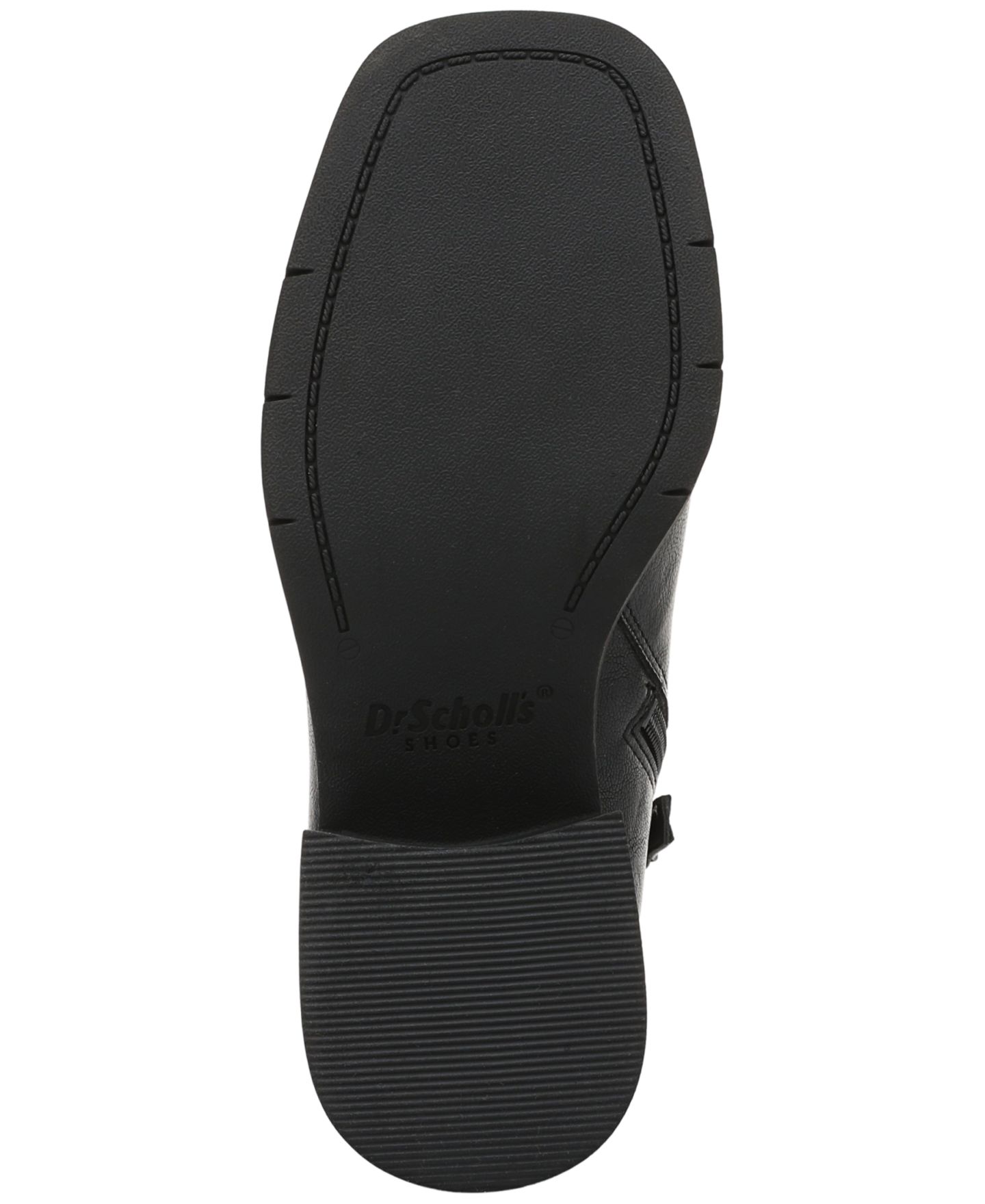 Женские ботинки Dr. Scholl's Joplin Square Toe Short Booties, цвет: Чёрная искусственная кожа — фото 5