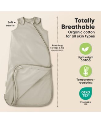 2-Pack Sleep Sacks for Babies, Soothe Sleeping Sack Wearable Blanket, Infant, Toddler, Newborn Swaddle Sack