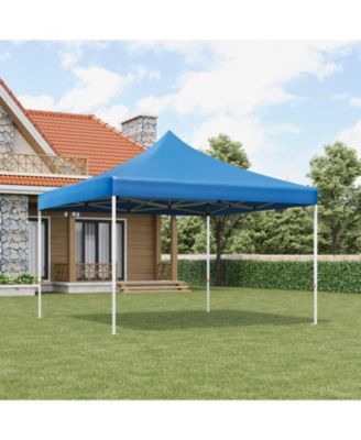10x10 Ft Heavy-Duty Pop-Up Canopy Tent with Roller Bag, 1-Minute Setup UPF 50+ Waterproof Outdoor Sun Shade for Beach, Market and Patio