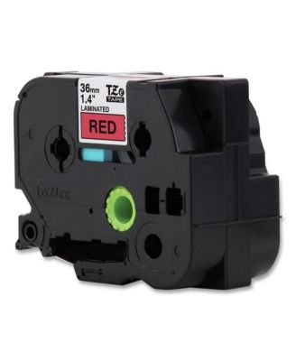 TZE461CS 1.4 in. x 26.2 ft. TZe Standard Adhesive Laminated Labeling Tape