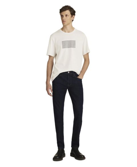 Мужские джинсы Mavi Jeans Jake Slim Leg In Rinse Feather Denim, цвет: Полуночный синий