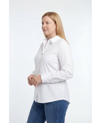 Plus Size Perfect Long Sleeve Shirt
