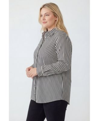 Plus Size Perfect Long Sleeve Shirt
