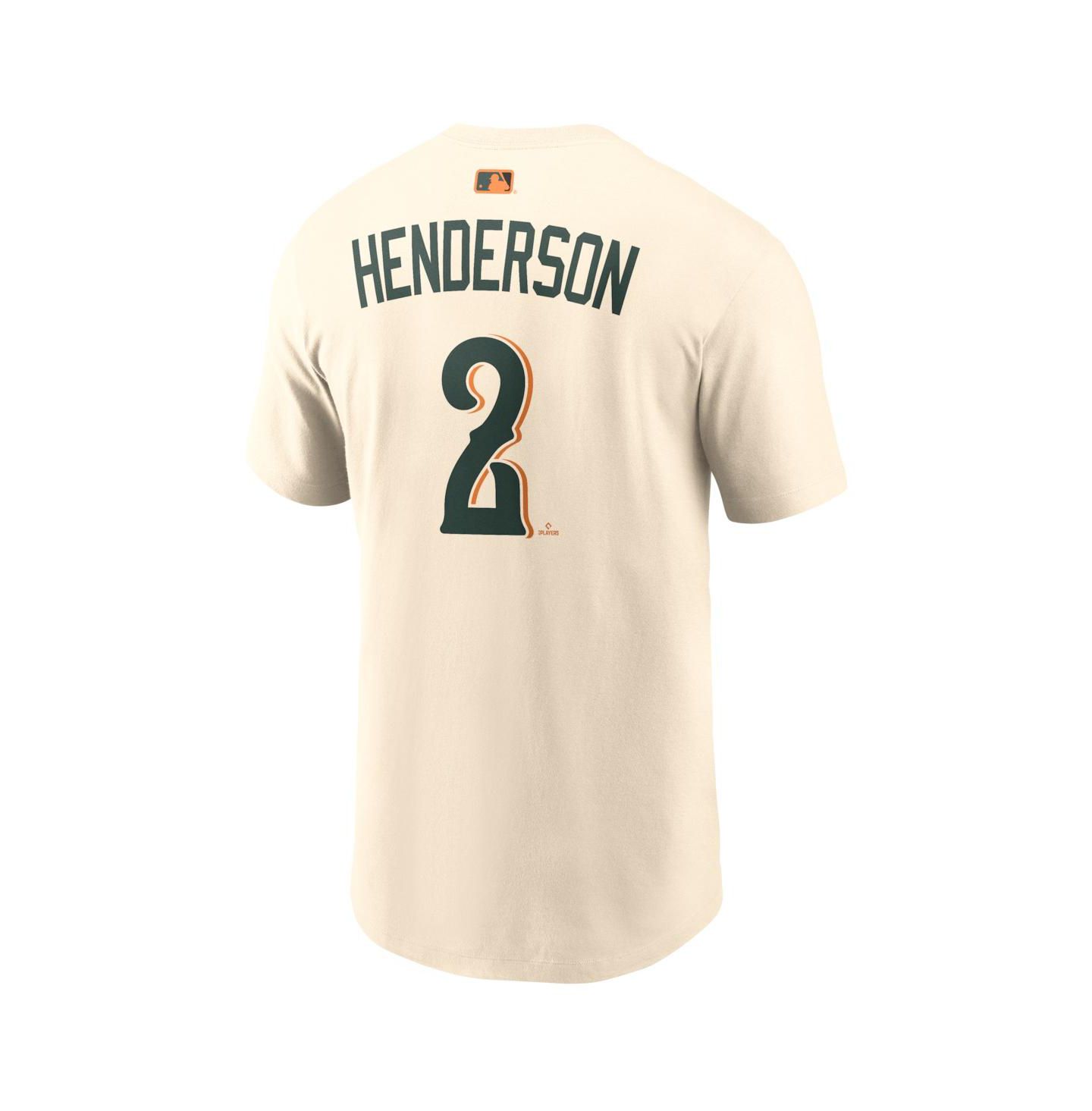 Мужская футболка Nike Gunnar Henderson Natural Baltimore Orioles 2026 City Connect Name & Number — фото 3