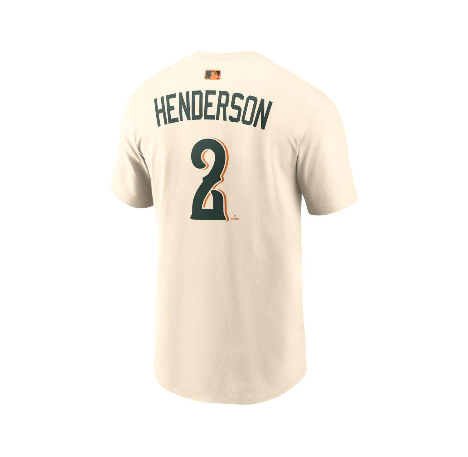 Men's Gunnar Henderson Natural Baltimore Orioles 2026 City Connect Name & Number T-Shirt