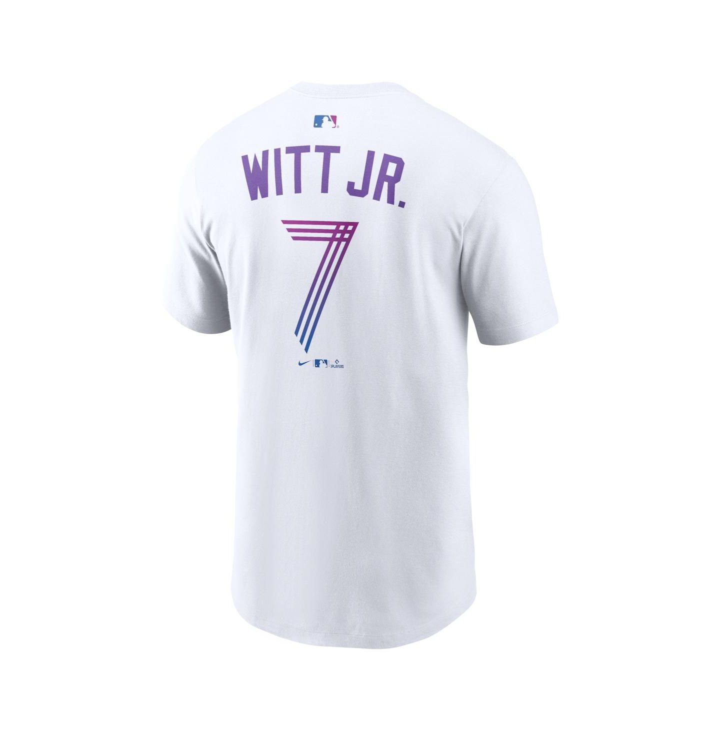 Мужская футболка Nike Bobby Witt Jr. White Kansas City Royals 2026 City Connect Name & Number — фото 3