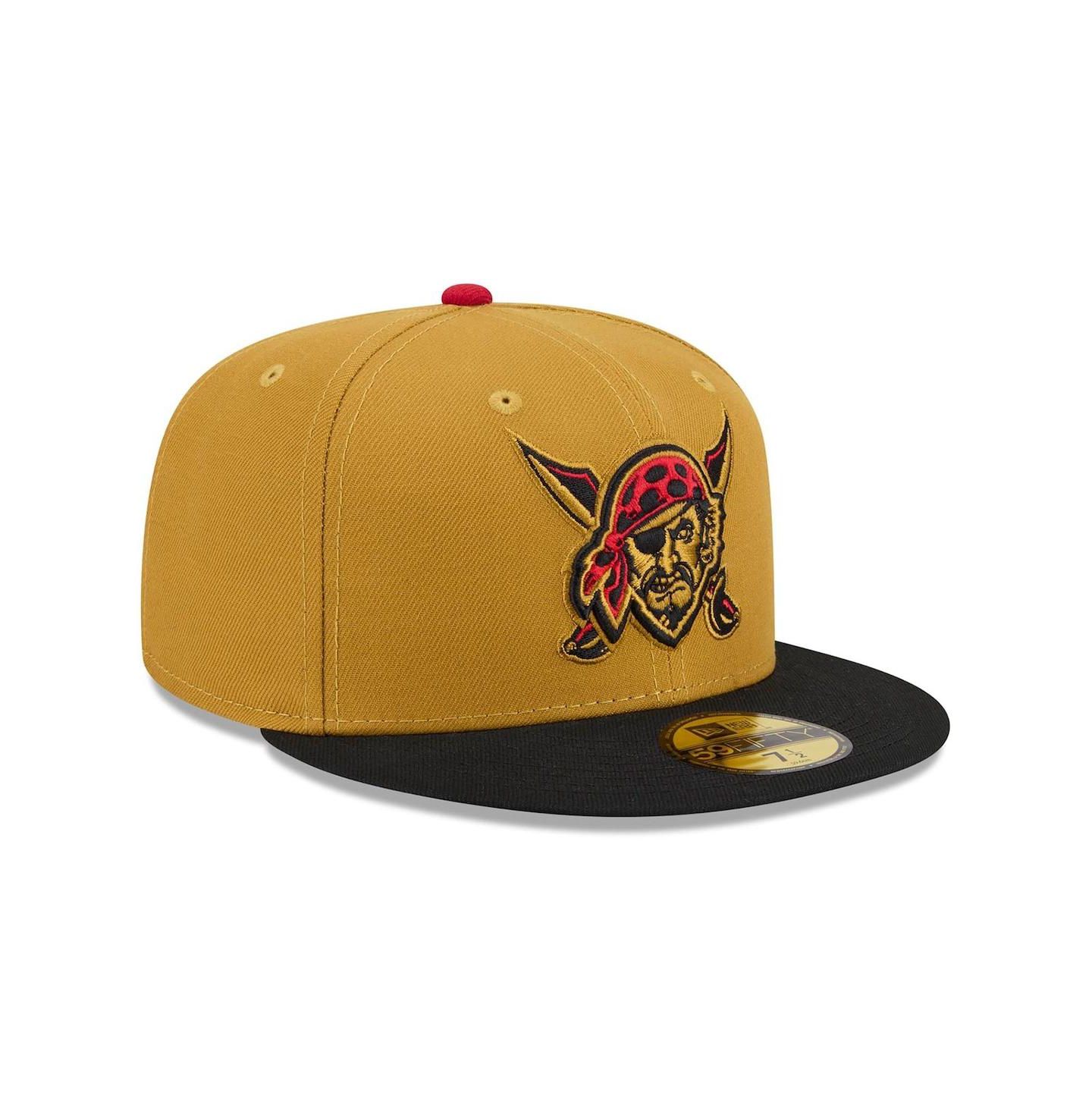Мужская кепка New Era Black Pittsburgh Pirates 2026 City Connect 59FIFTY Fitted Hat — фото 3