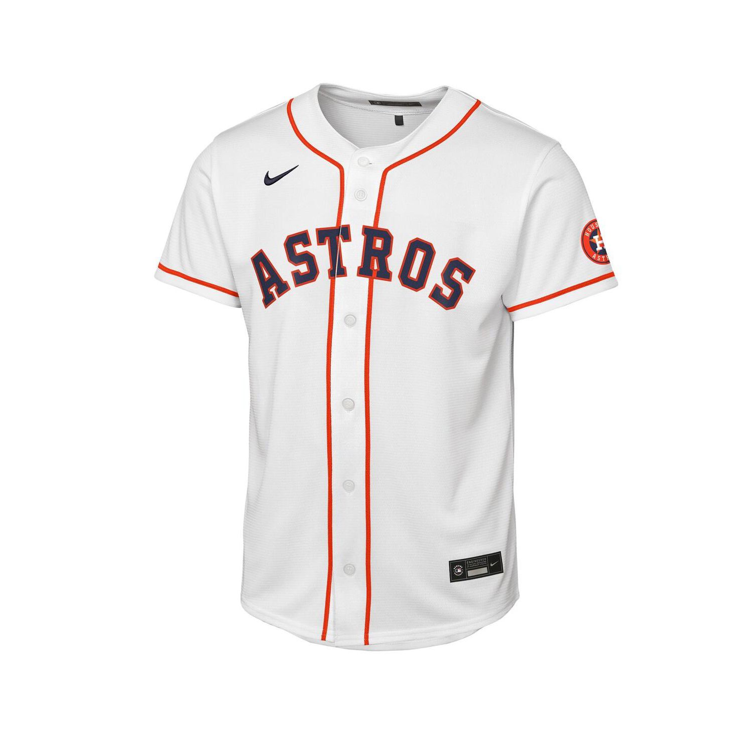 Big Boys and Girls White Houston Astros Home Stadium Jersey
