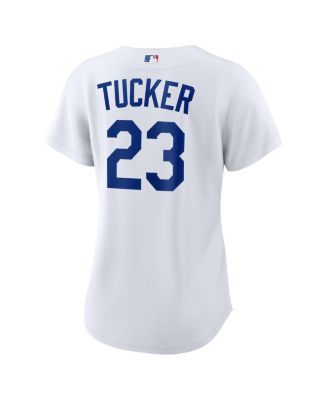 Women's Kyle Tucker White Los Angeles Dodgers Home Replica Jersey