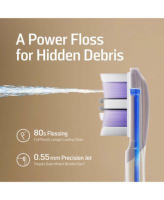 NEOS II Ultra - Electric Toothbrush with Water Flosser Combo, 3-in-1: Flosses, Vibrates and Oscillates, Flossing Toothbrush for Adults, Cordles