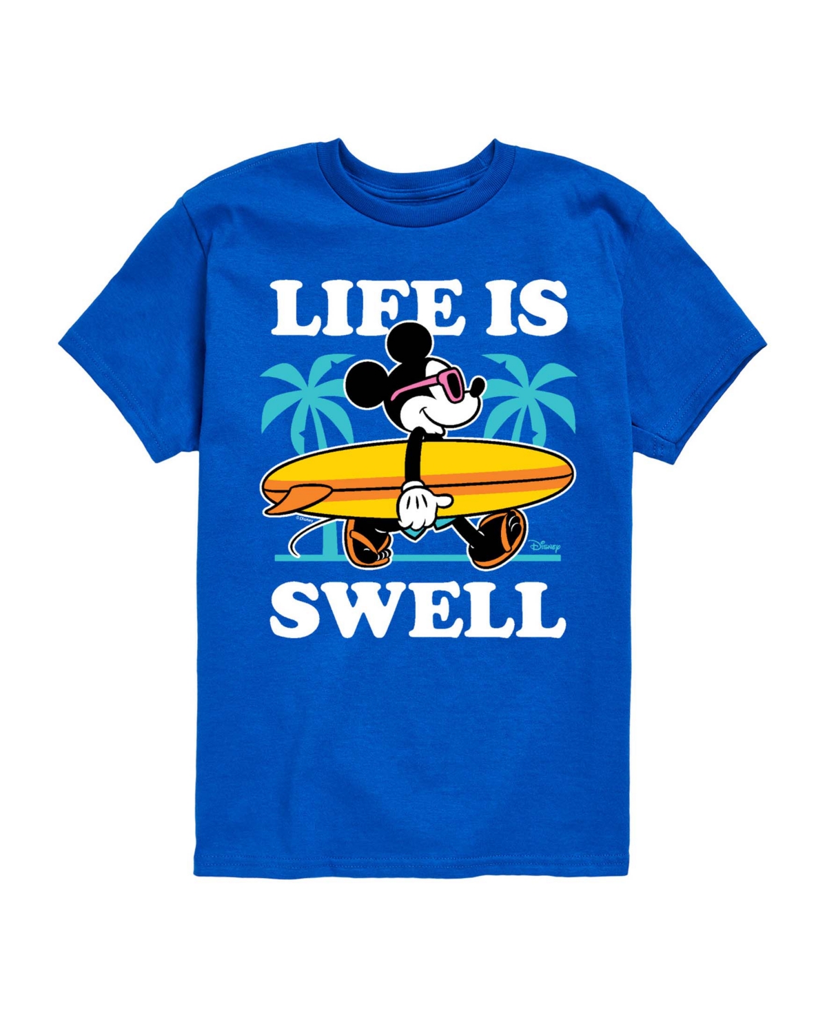 Disney Boys' Toddler 2T-5T Graphic Short-Sleeve T-Shirt - Royal Blue