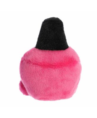 Mini Kitty Nail Polish Palm Pals Adorable Plush Toy Pink 4"