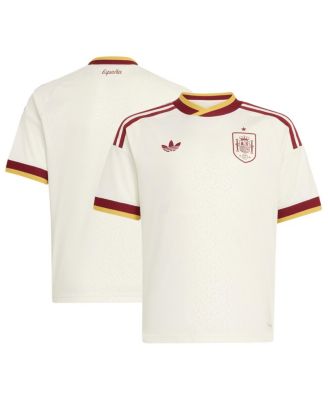 Big Boys and Girls White Spain National Team 2026 Away Replica Jersey