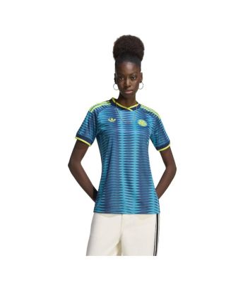 adidas★アディダス★マルチカラー★ウール★ナイロン★ゴルフ★ベスト★古着 Adidas Women's Turquoise Colombia National Team 2026 Away Replica