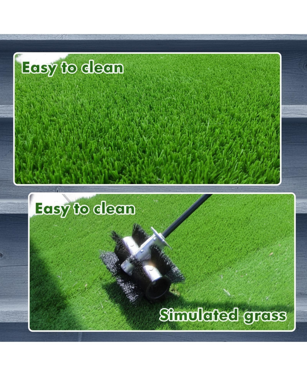 Aronkl Dog Grass Pad Artificial Potty Training Mat Indoor Outdoor Easy Clean
