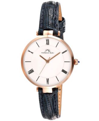 Women's Bellevue Genuine Leather Band Watch 1481FBEL