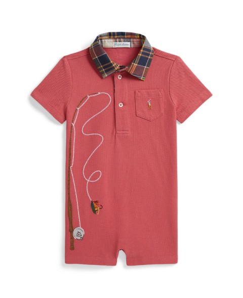 Детский комбинезон-поло Polo Ralph Lauren Fishing Pole
