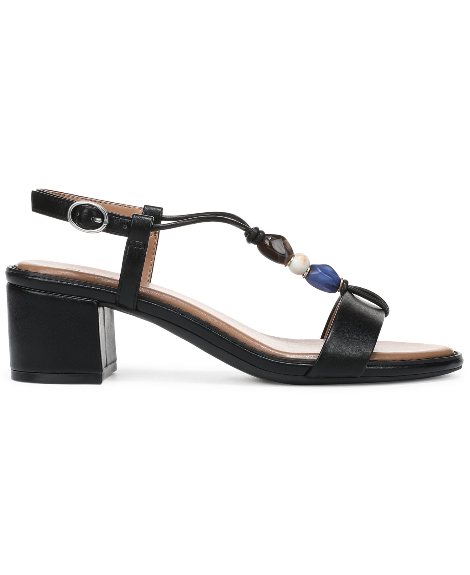 Women's Blancaa Block Heel Stone Dress Sandals