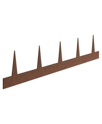 Steel Landscape Edging, 10 Pack, 40 x 4.5 inches, Weather-Resistant Metal for Garden