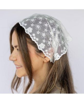 Women's Delicate Lace Headscarf