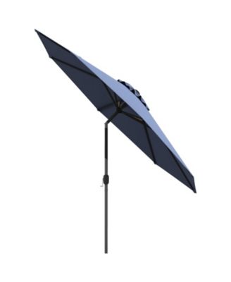 Tilt Adjustable Outdoor Patio Umbrella with Crank Handle For Outdoor Use