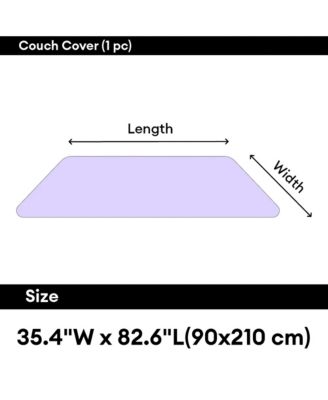 Soft Flannel Breathable Sofa Seat Pad