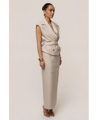 Women's In Focus Belted Vest