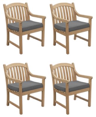 Bristol 4-Piece Olefin Outdoor Chair Bundle