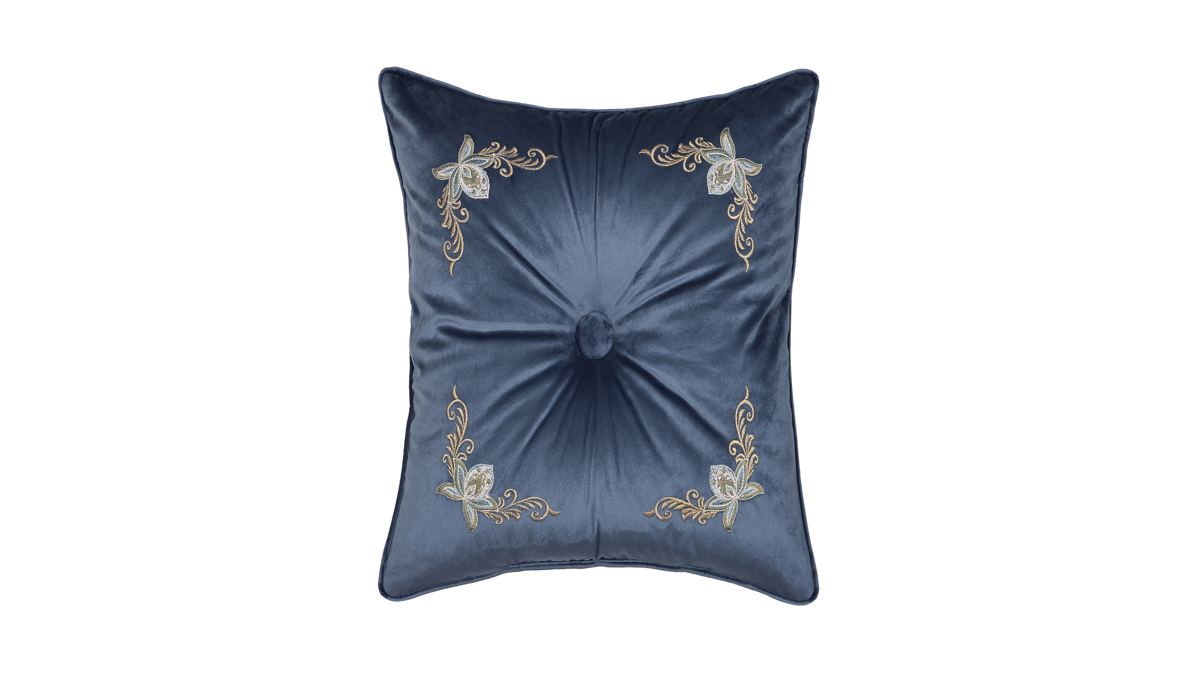 Five Queens Court Michaela Square Tufted Decorative Pillow, 18" x 18"