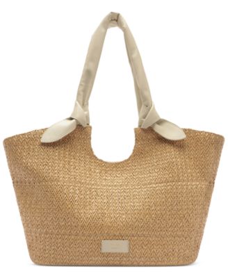 Carmela Large Snap Button Shopping Handbag