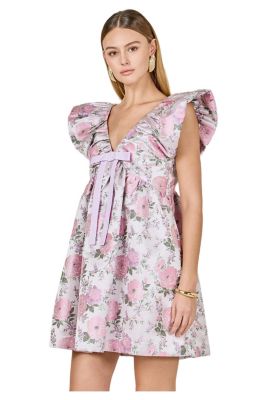 endless rose dress Giselle Midi Dress Orange main image 0