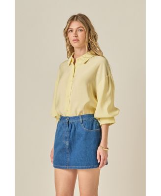 Women's Balloon Sleeve Shirt