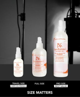 Hairdressers Invisible Oil Heat Protectant Leave-In Conditioner Hair Primer, 12 oz.