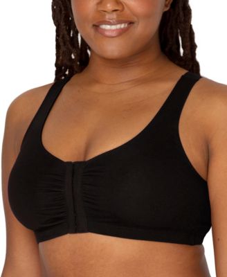 Women's 3-Pack Beyond Soft Front Closure Cotton Bra