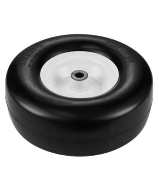 Lawn Mower Tires with Rim, 13x5-6", Tubeless, 2-Pack, Flat-Free PU Tires