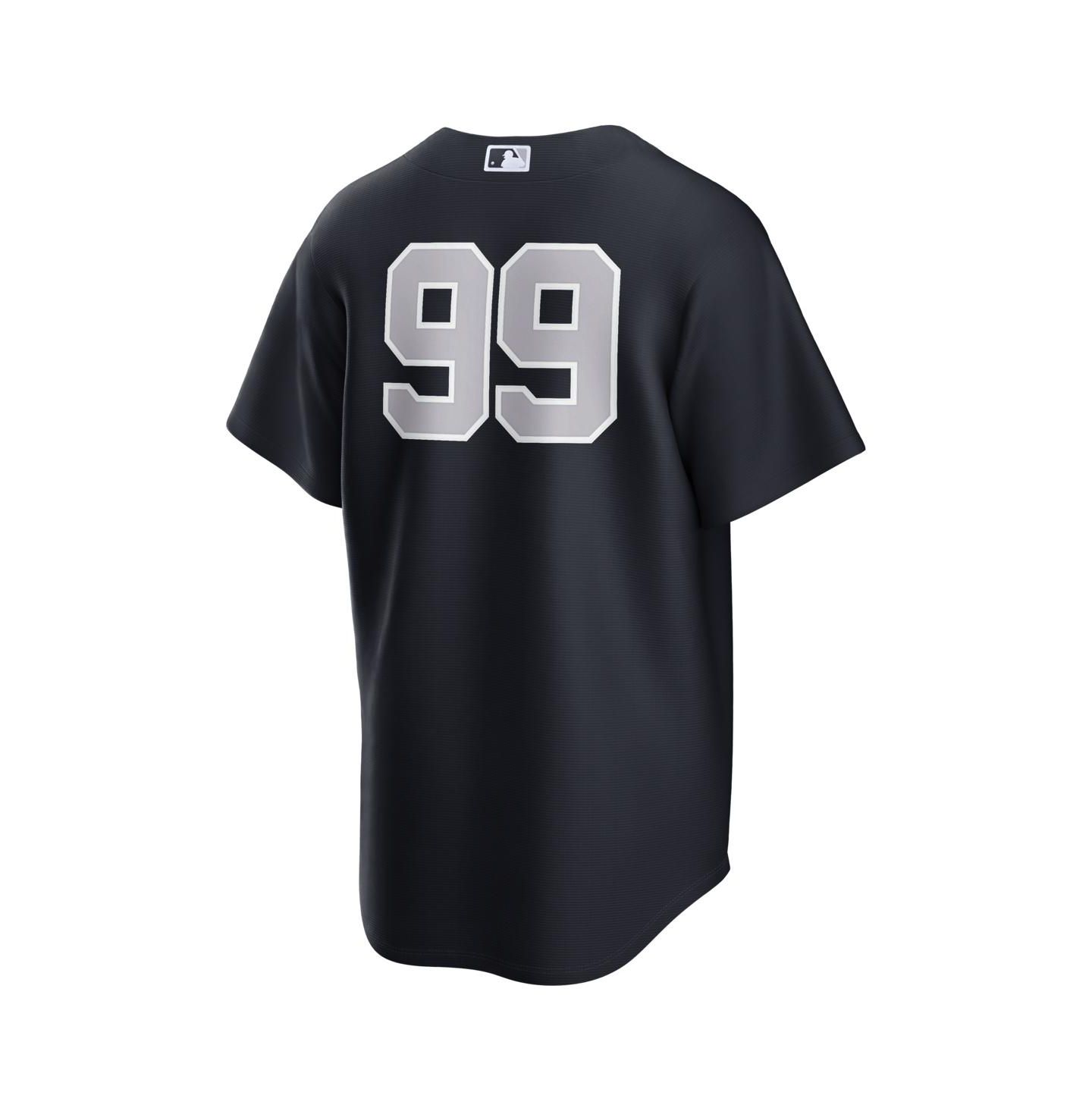 Мужское джерси Nike Aaron Judge New York Yankees Alternate Replica, Navy — фото 3