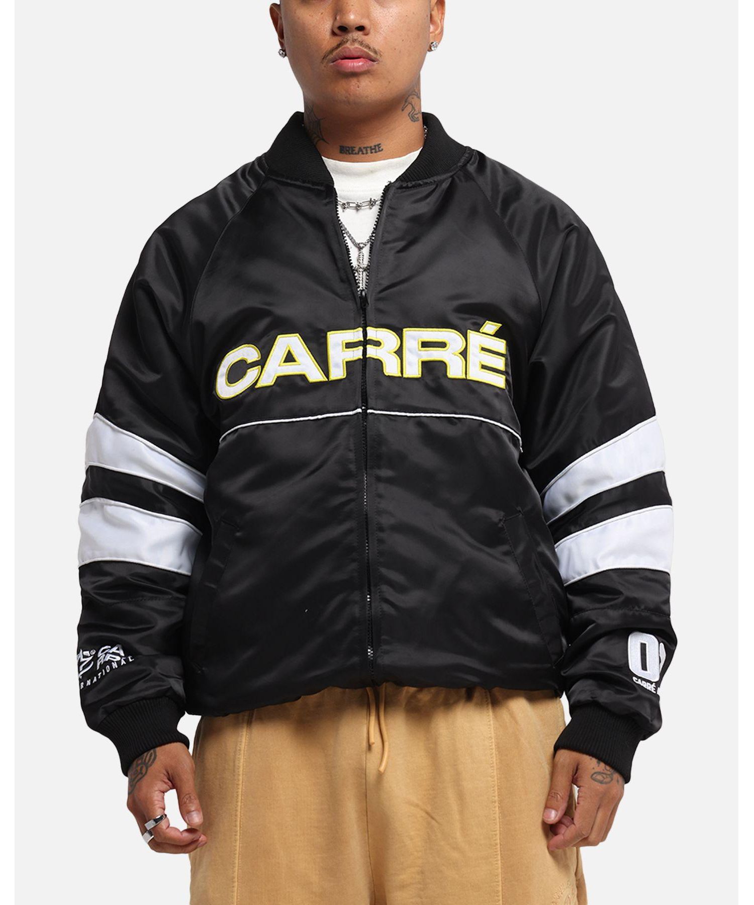Men's Rally Panelled Bomber Jacket