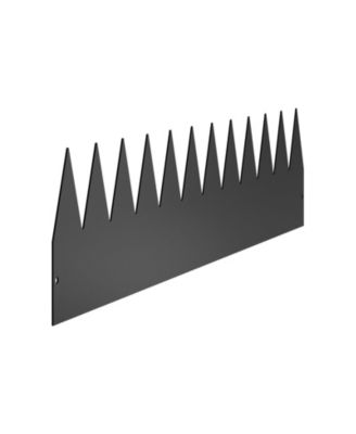 Steel Landscape Edging, 3 Pack, 40 x 8 in, Rust-Resistant Metal