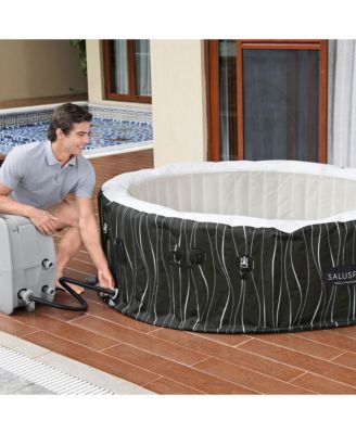 SaluSpa Hollywood EnergySense Luxe AirJet Inflatable Hot Tub
