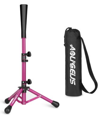Baseball Tee Batting Tee Softball Tee Portable Travel Hitting Tee,Easy Adjustable Height,Stable Tripod Stand