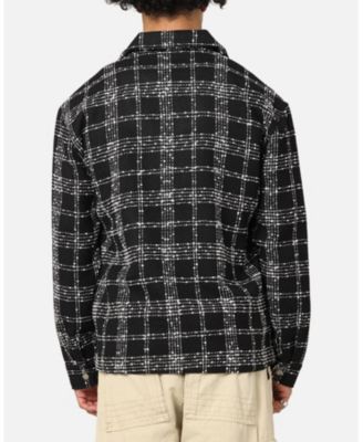 Men's Boucle Tweed Zip Jacket