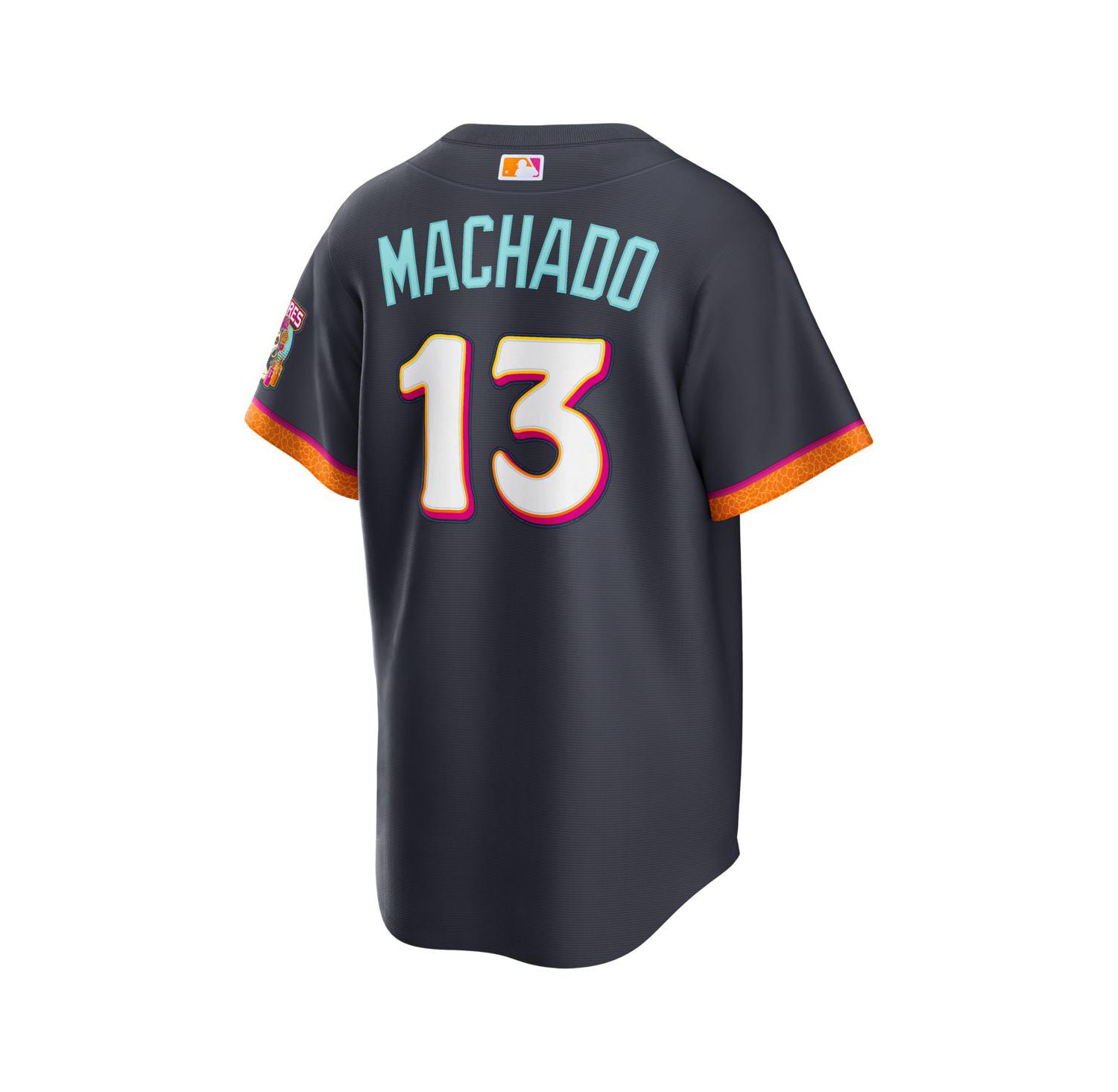 Men's Manny Machado Black San Diego Padres 2026 City Connect Stadium Jersey